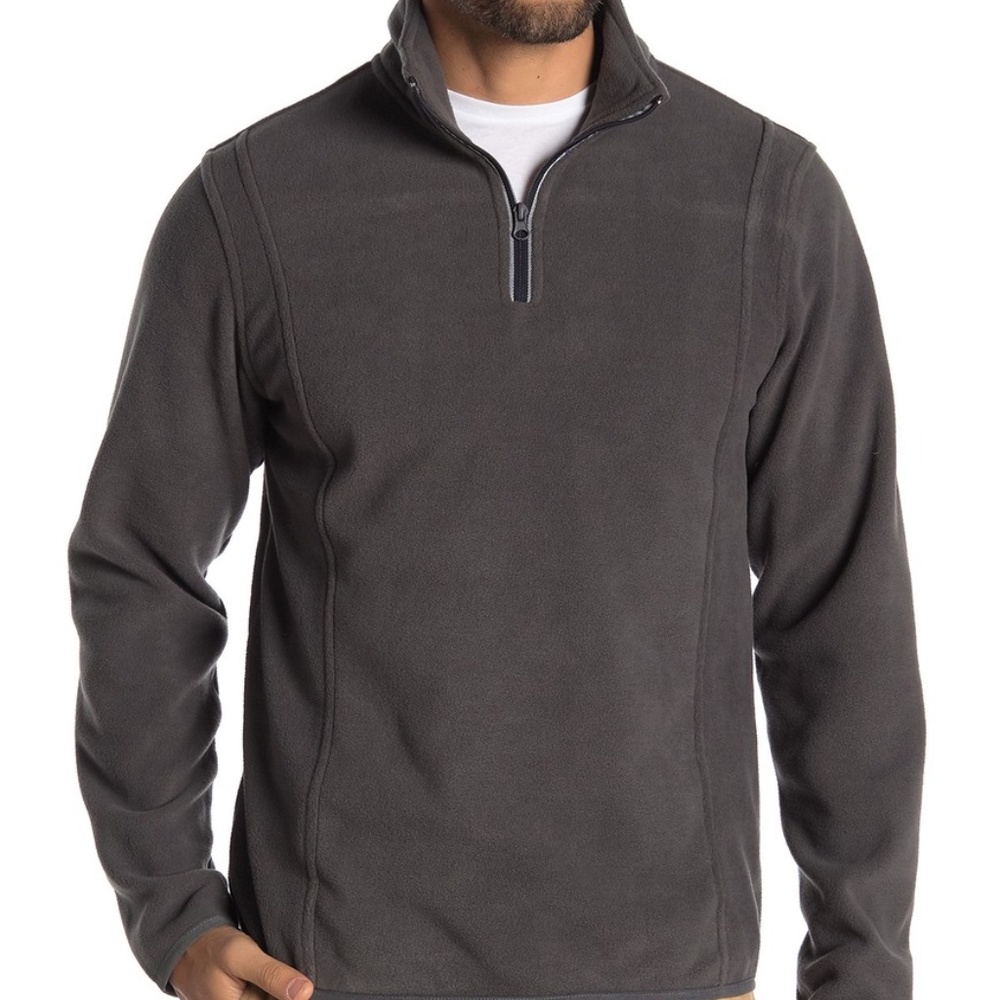 Vintage 1946 Partial Zip Fleece Knit Pullover